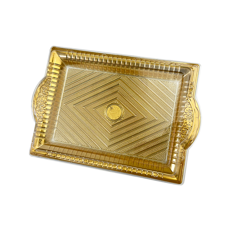 일회용 투명 두꺼운 과자 트레이