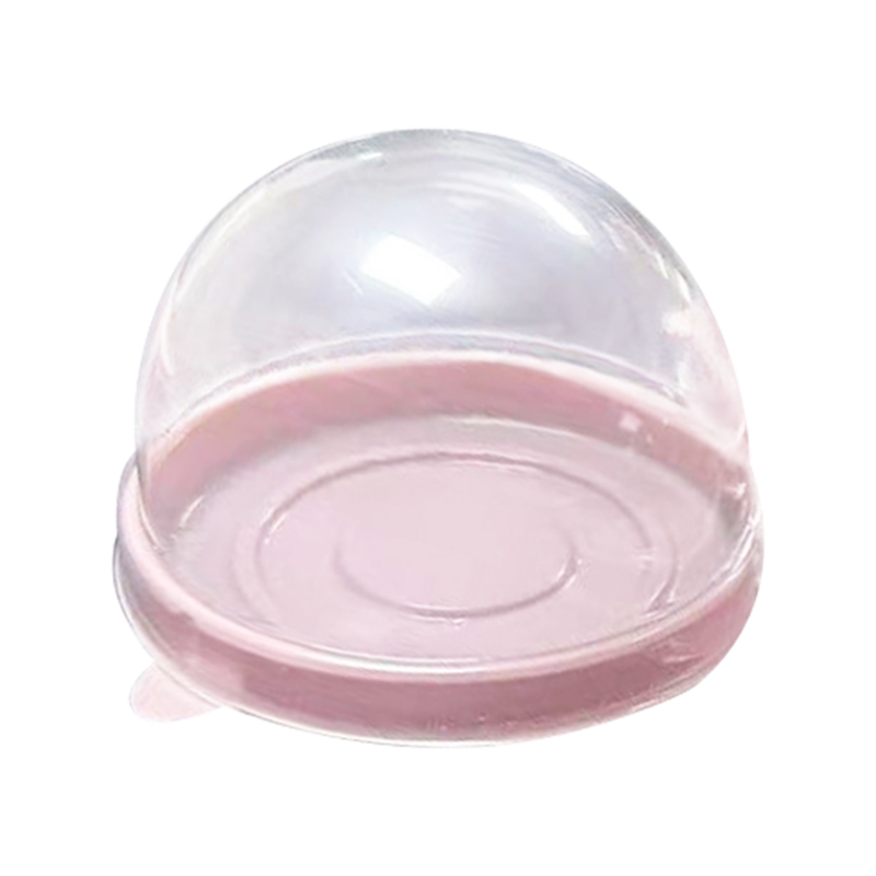 일회용 원형 구획 컵케이크 홀더 상자