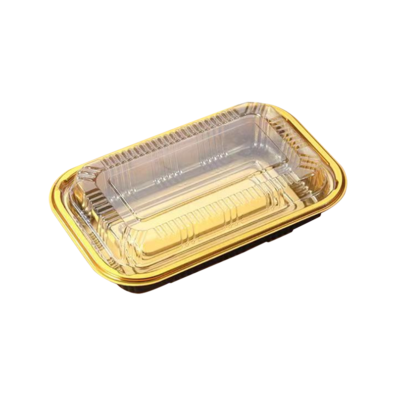 안개 방지 커버가 있는 일회용 샐러드 식품 포장 상자