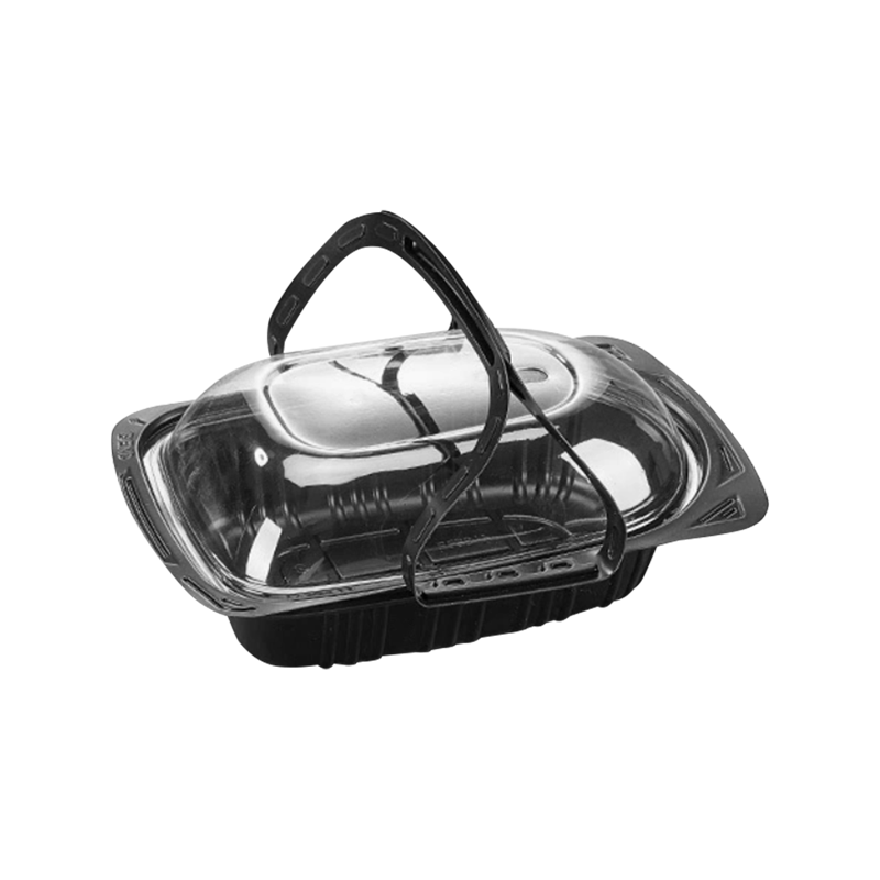 일회용 플라스틱 휴대용 구운 닭고기 용기