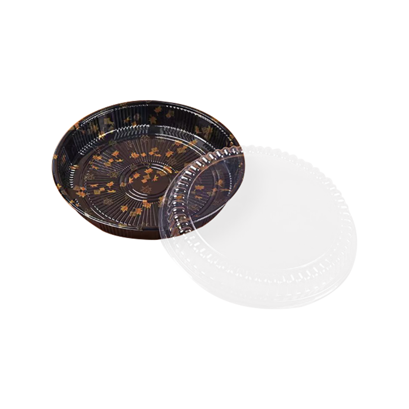 검은 색 인쇄 바닥 일본식 포장 상자