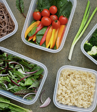 플라스틱 과일 초밥 상자