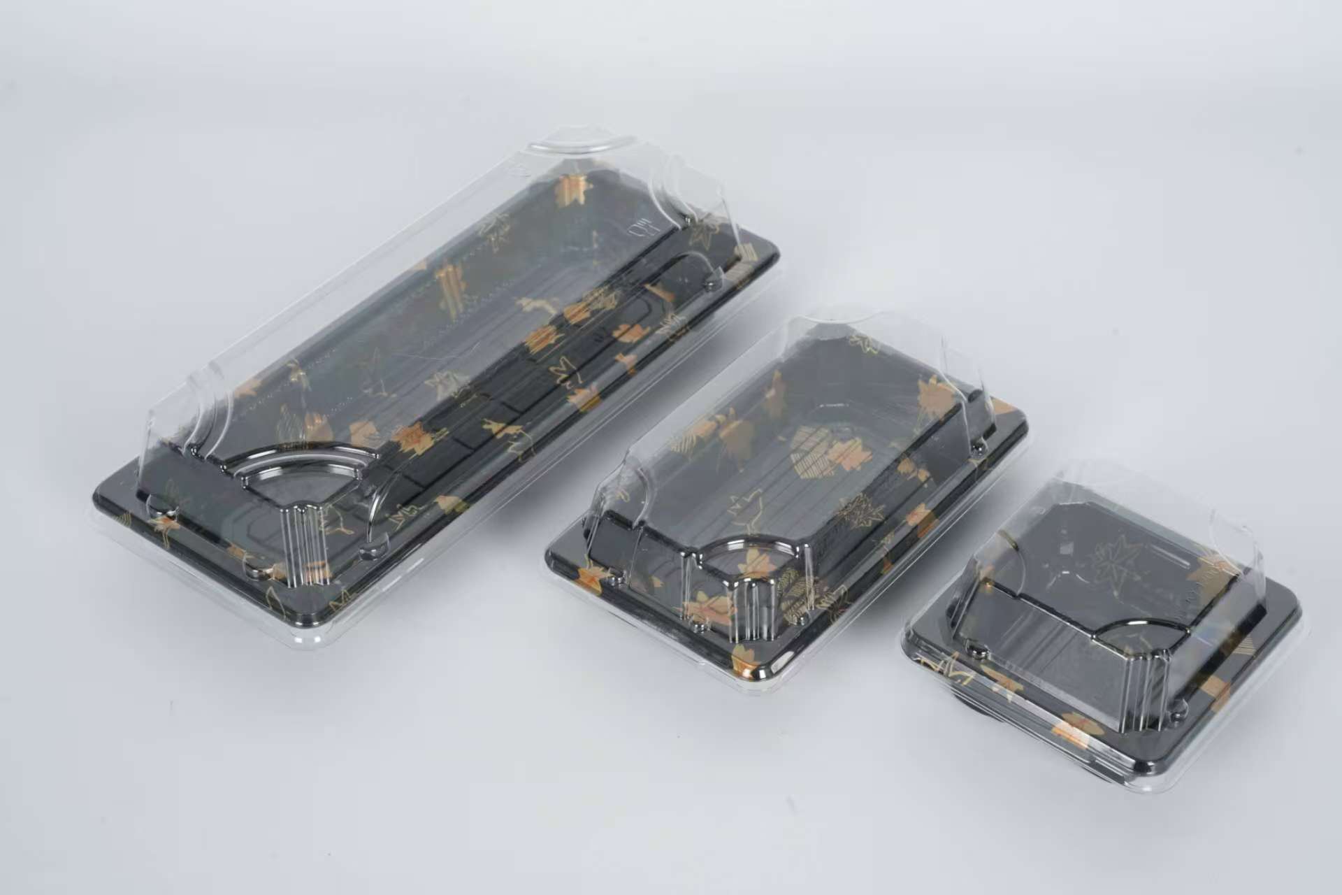 일회용 플라스틱 PP 소재 스시 식품 트레이 상자 