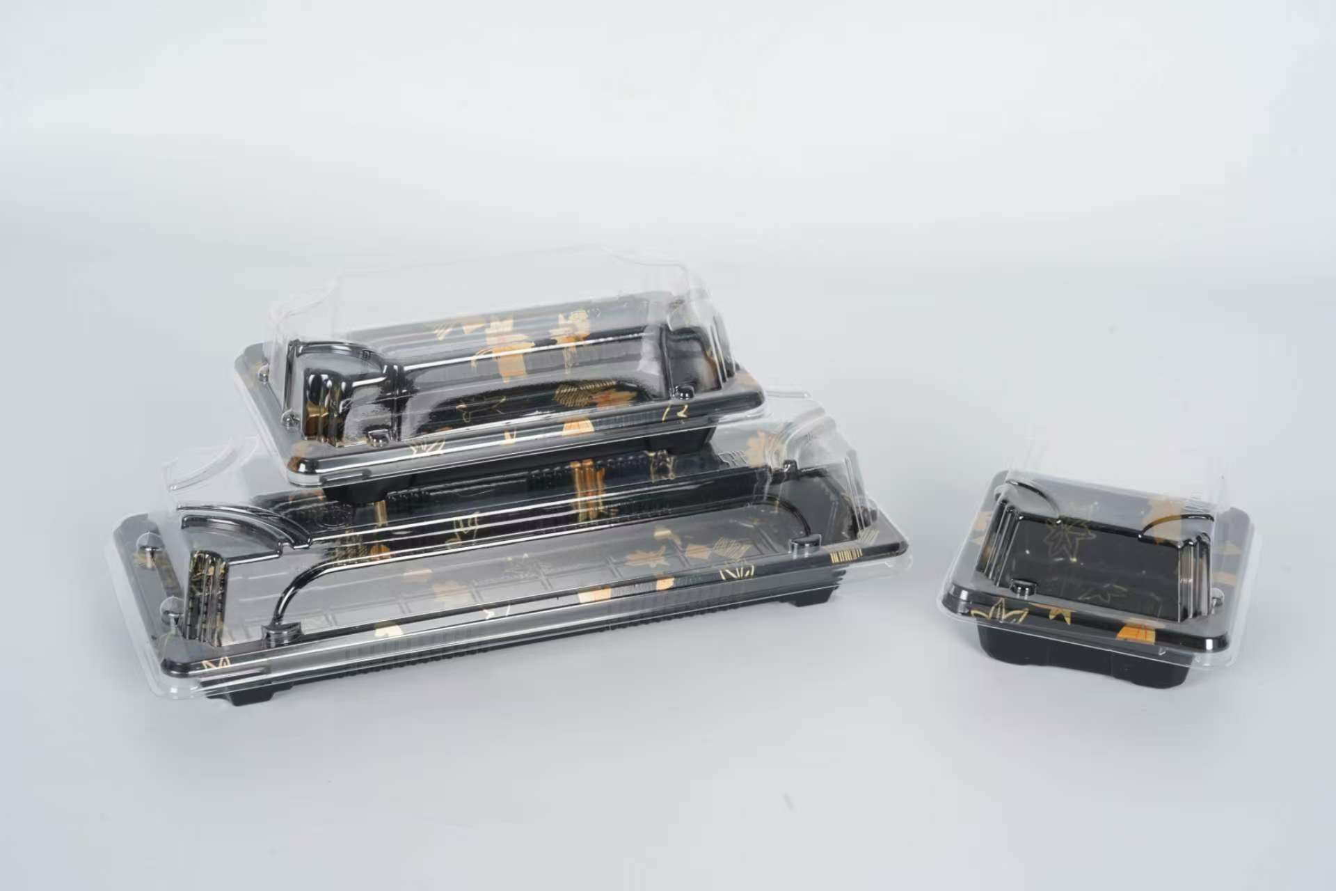 일회용 플라스틱 PP 소재 스시 식품 트레이 상자 